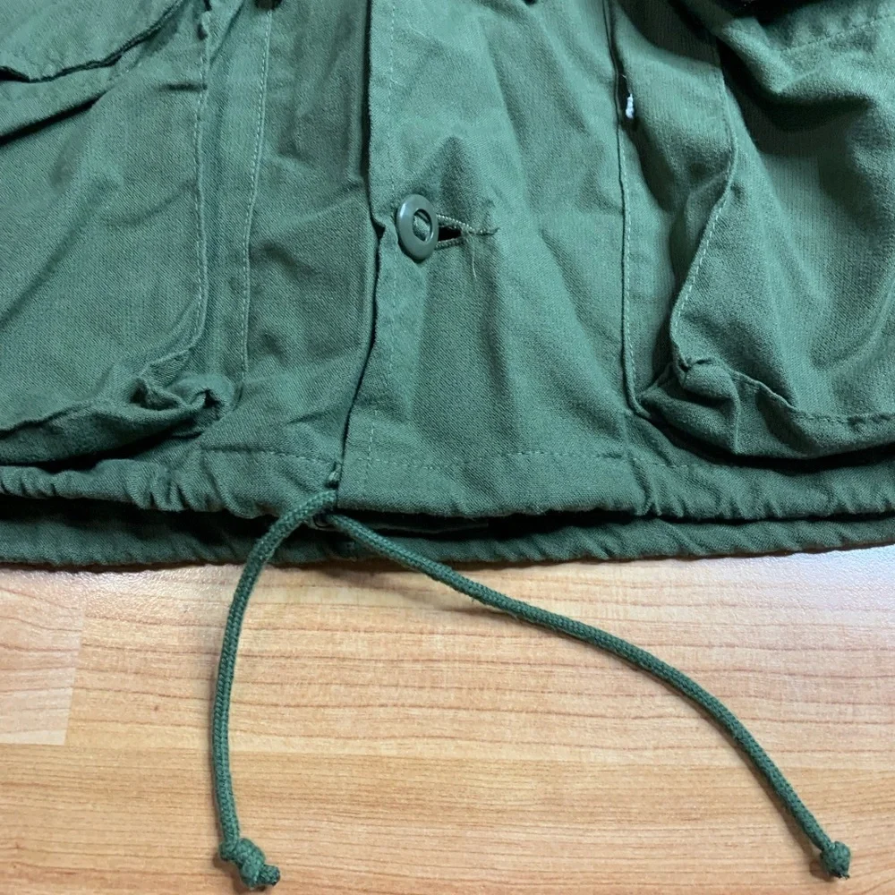 Vintage Canadian Army OG-107 Combat Field Jacket | MK II Olive Green - Picture 5 of 10